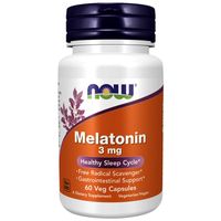 Now Foods Melatonin Capsules